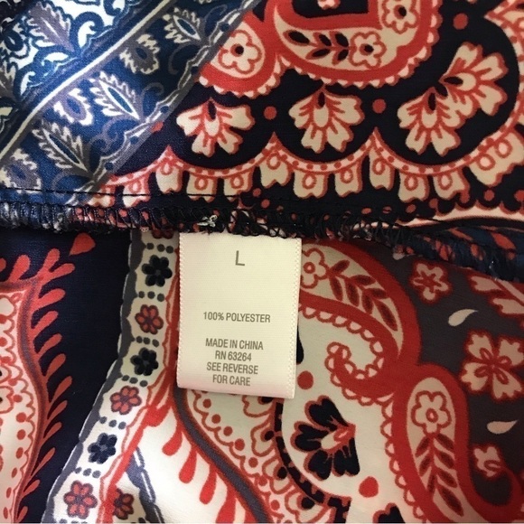 Westport 1962 maxi dress patchwork print women’s large. - Picture 8 of 8